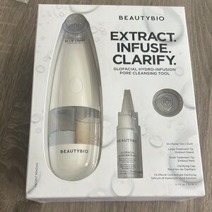 Beautybio glofacial hydro-infusion pore cleansing tool - NEW IN BOX